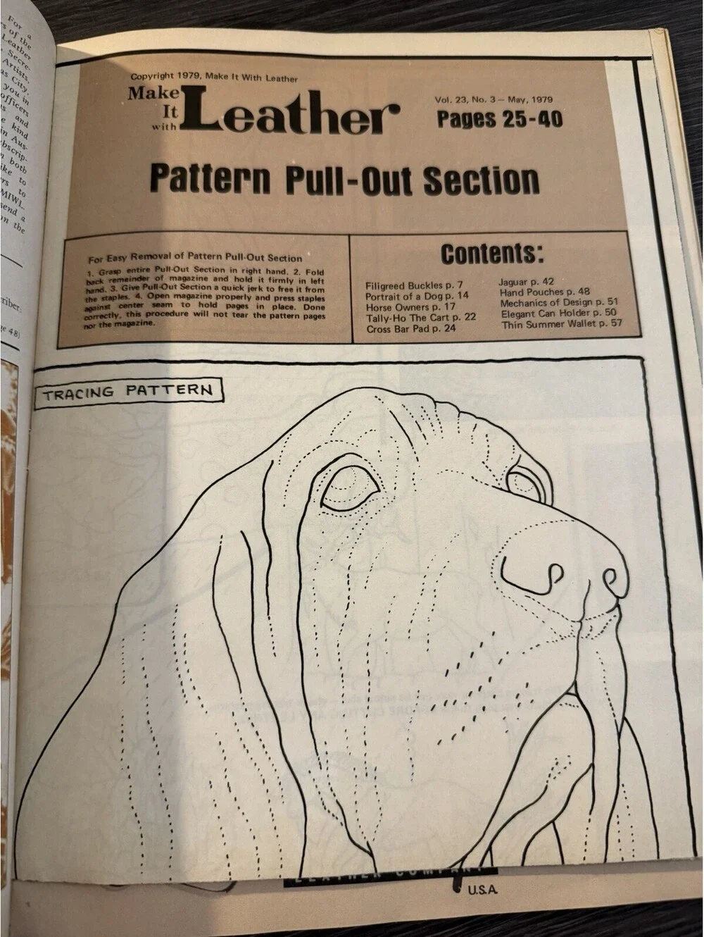 Vtg Make It With Leather Magazine Lot Of Six With Template Patterns 70s-80s